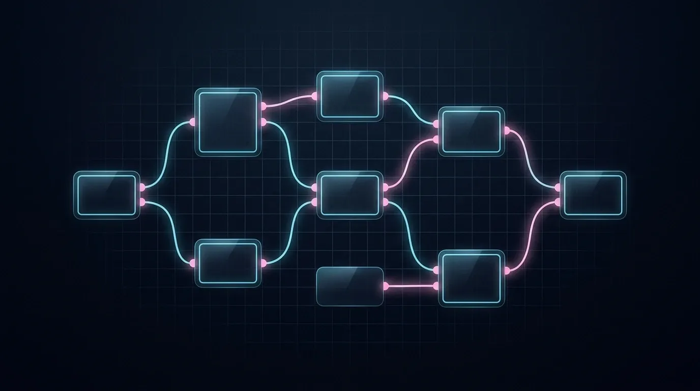 Cover illustration for "Workflow Automation with n8n: A Starter Guide for Non-Technical Teams"